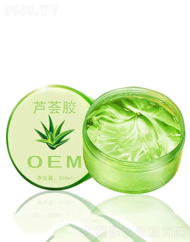 有美芦荟胶  补水保湿  祛痘印   晒后修护  冰晶�ㄠ�